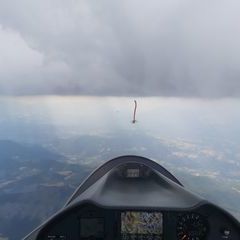 Flugwegposition um 15:06:01: Aufgenommen in der Nähe von Département Hautes-Alpes, Frankreich in 3062 Meter